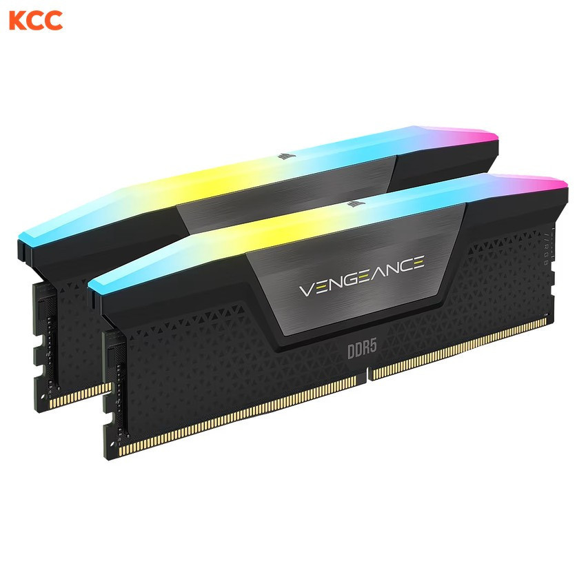 Ram Corsair Vengeance RGB Grey Heatspreader C36 96GB (2x48GB) 6000 MHz DDR5 (CMH96GX5M2E6000C36)