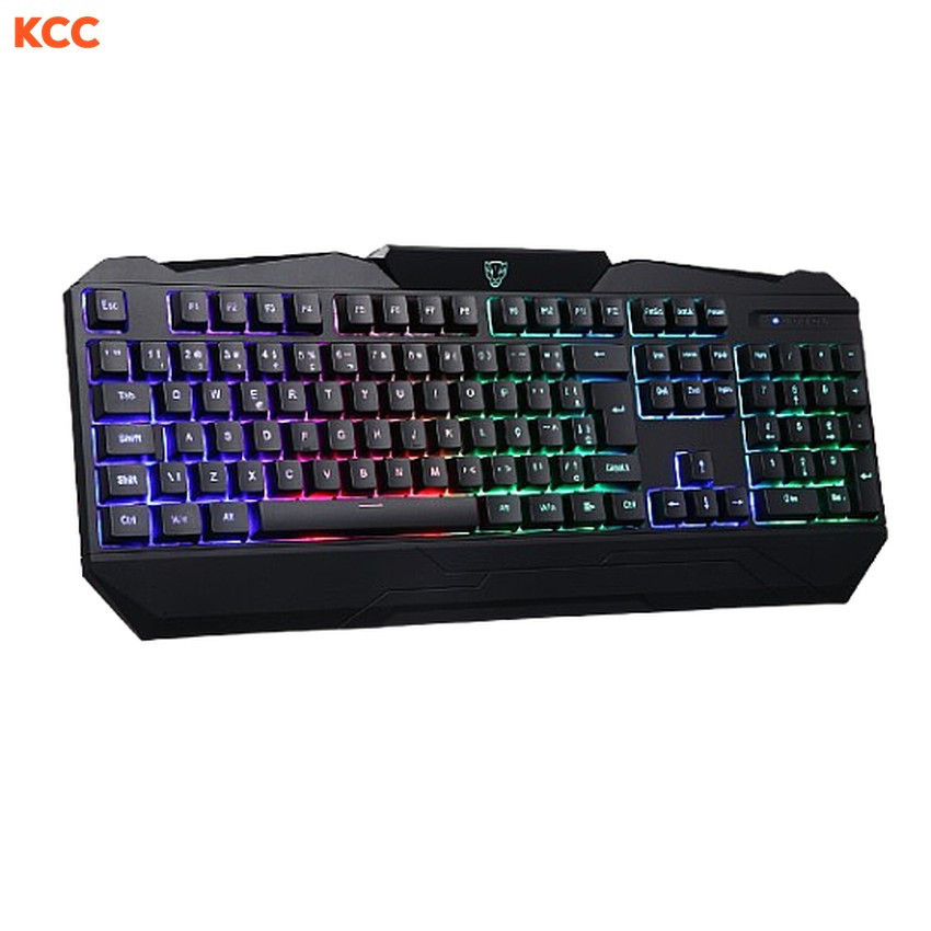 Bộ Bàn Phím & Chuột S69 Gaming Membrane 108 Keys LED Blackit