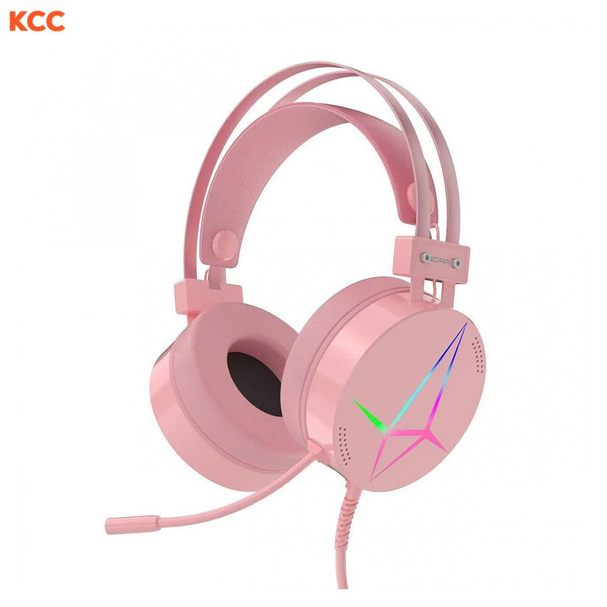 Tai nghe gaming EDRA EH416Pro Màu Hồng