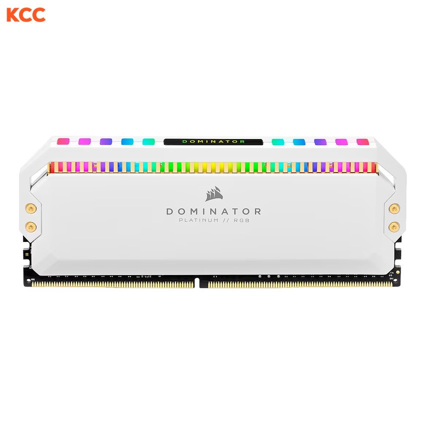 RAM CORSAIR Dominator RGB 8GB (8GBx1) DDR4 3200MHz CMT16GX4M2C3200C16W - Thanh đơn