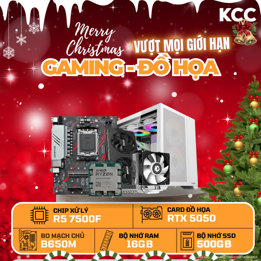 PC KCC AMD R5-7500F / VGA RTX 5050