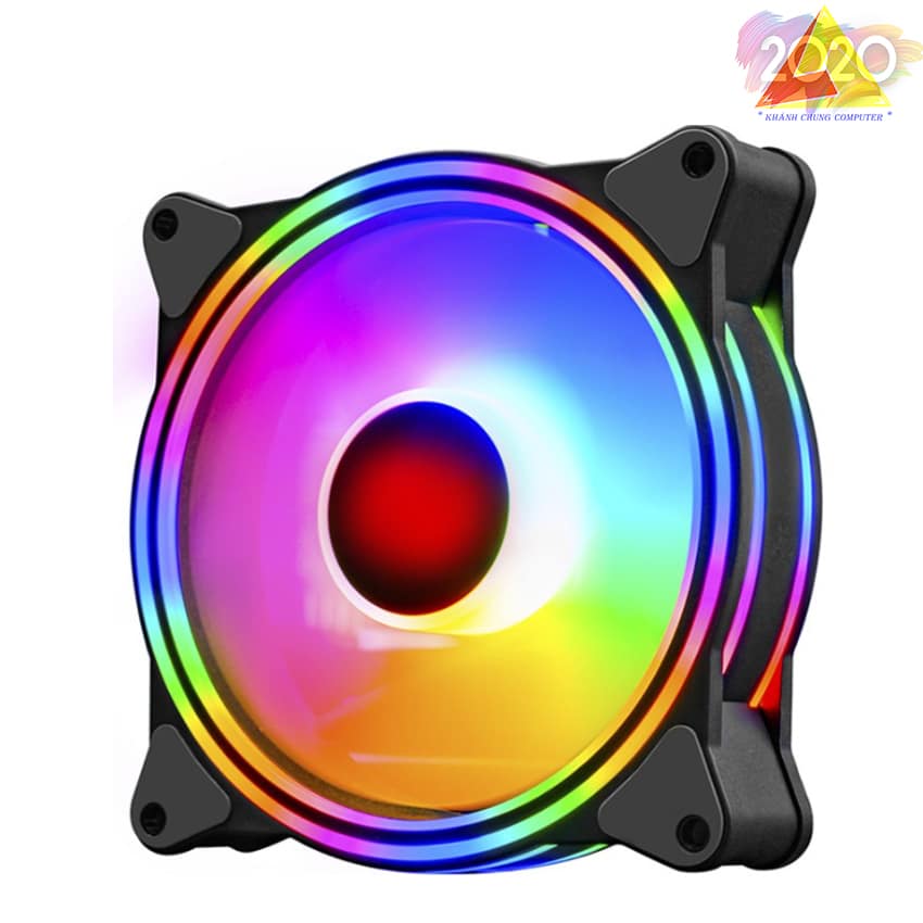 Quạt Tản Nhiệt Fan Case Coolmoon M1 Led RGB – đổi màu