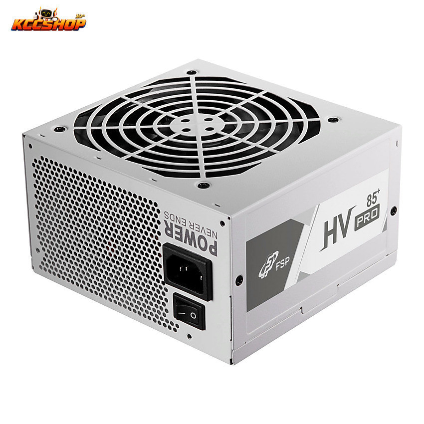 Nguồn FSP HV PRO 85+ 650W WHITE (80 Plus Bronze/ ATX 3.1 / TRẮNG)