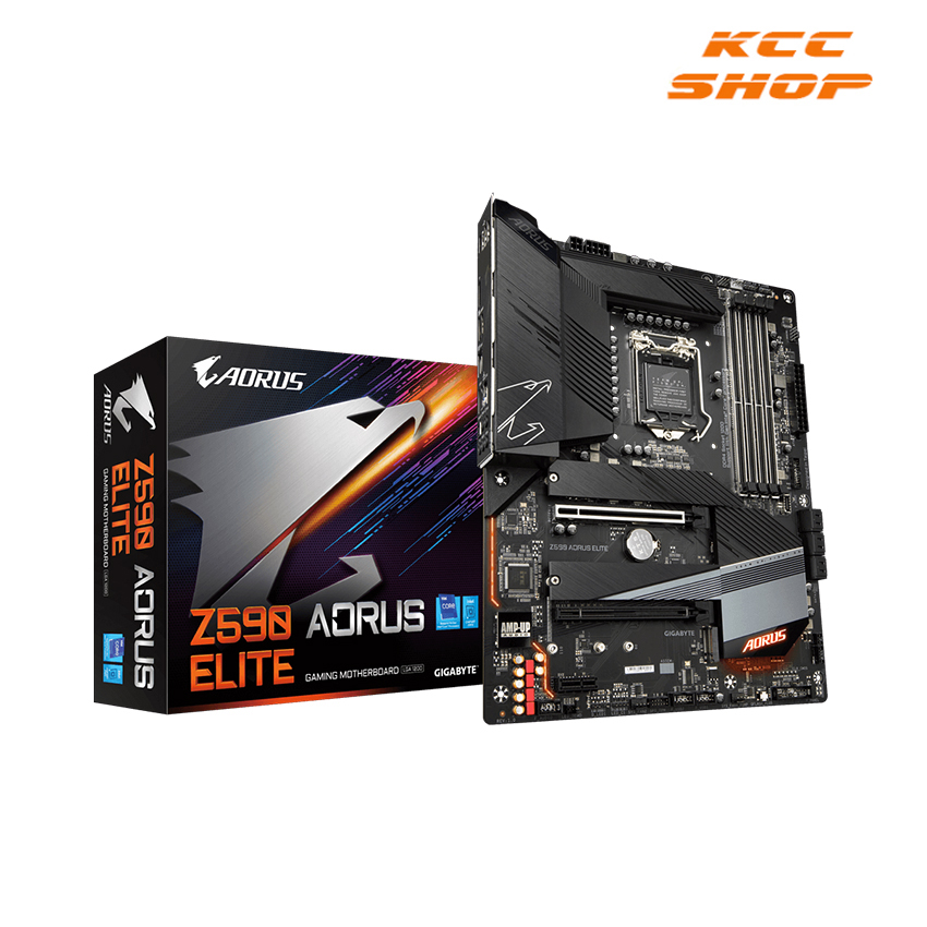 Mainboard Gigabyte Z590 AORUS ELITE (Intel Z590, Socket 1200, ATX, 4 khe Ram DDR4)