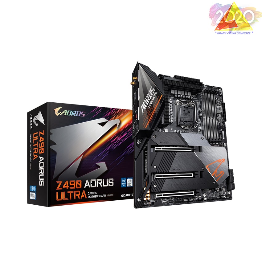 Mainboard Gigabyte Z490 AORUS ULTRA (Intel Z490, Socket 1200, ATX, 4 khe RAM DDR4)