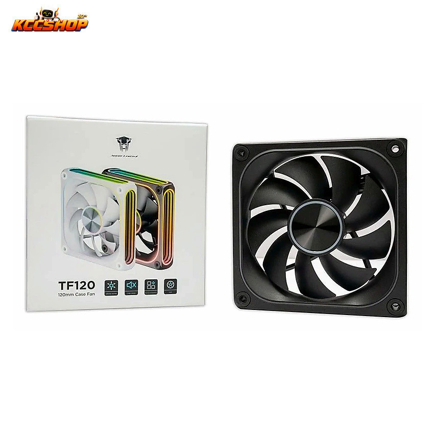 Fan case Jungle Leopard TF120 Đen xuôi