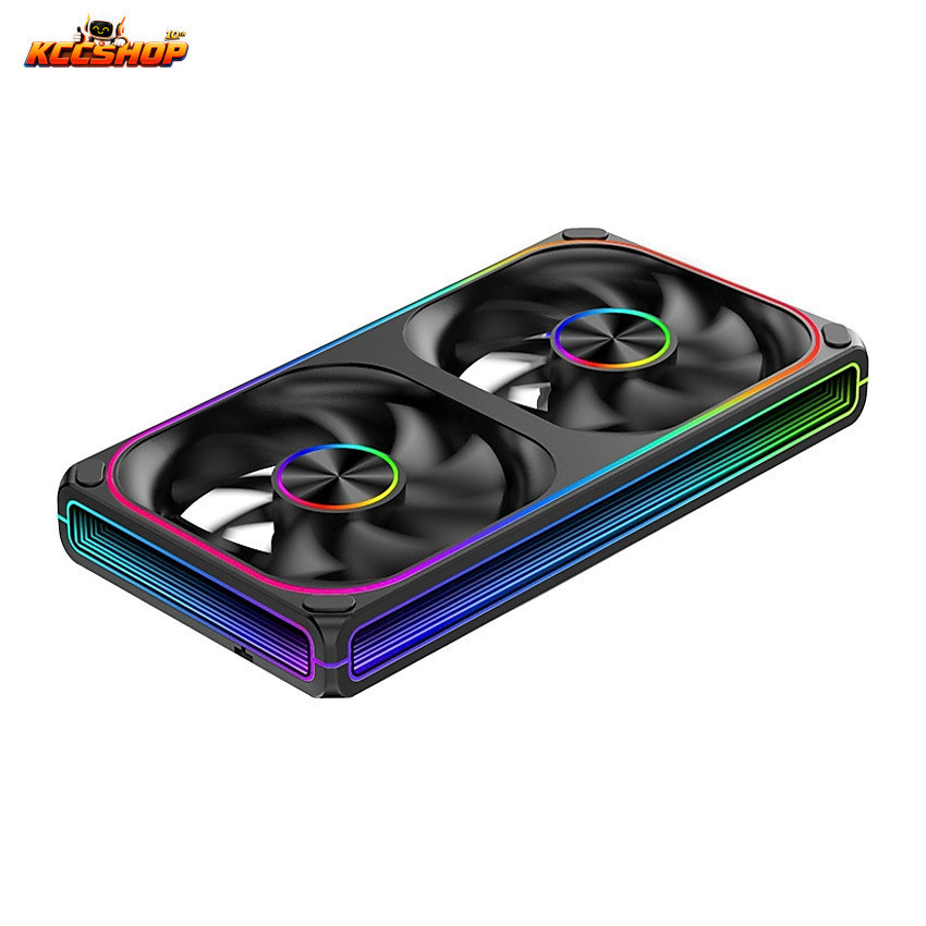Fan case Jungle Leopard TF240 Đen xuôi