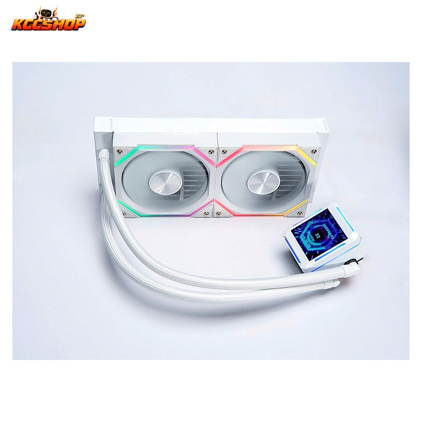 Tản nhiệt nước AIO Jungle Leopard Astro shell 240 White