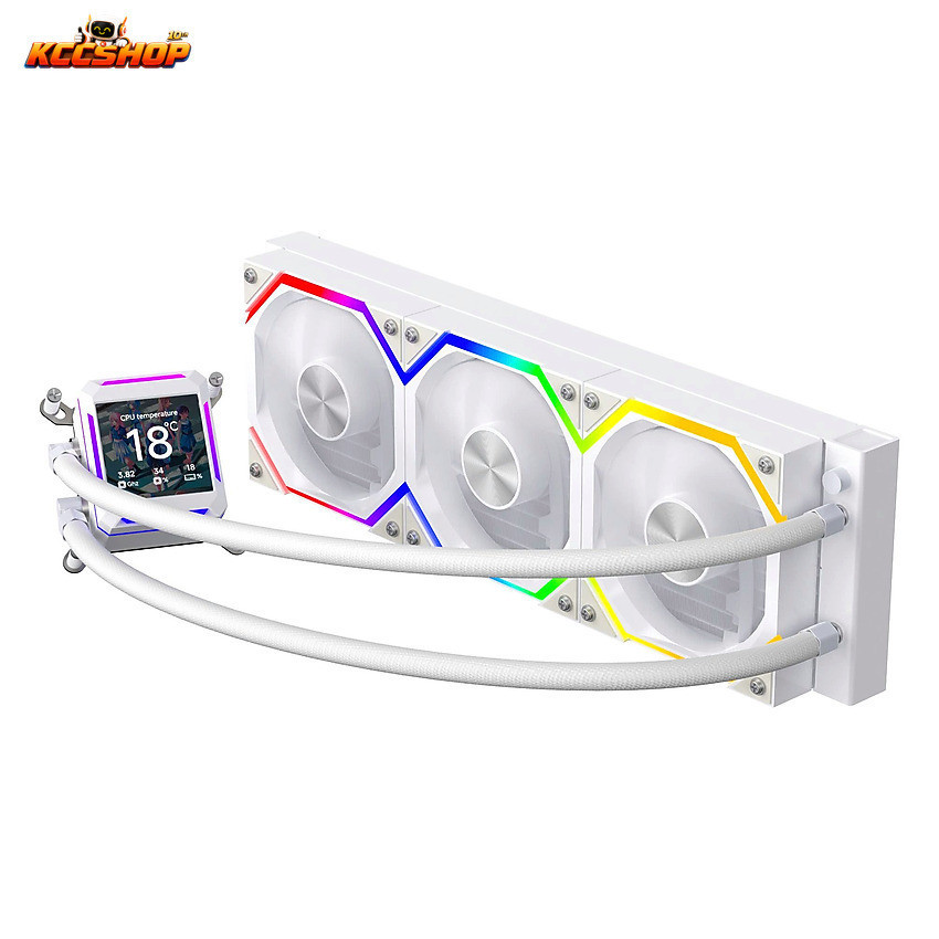 Tản nhiệt nước AIO Jungle Leopard Astroshel 360 White