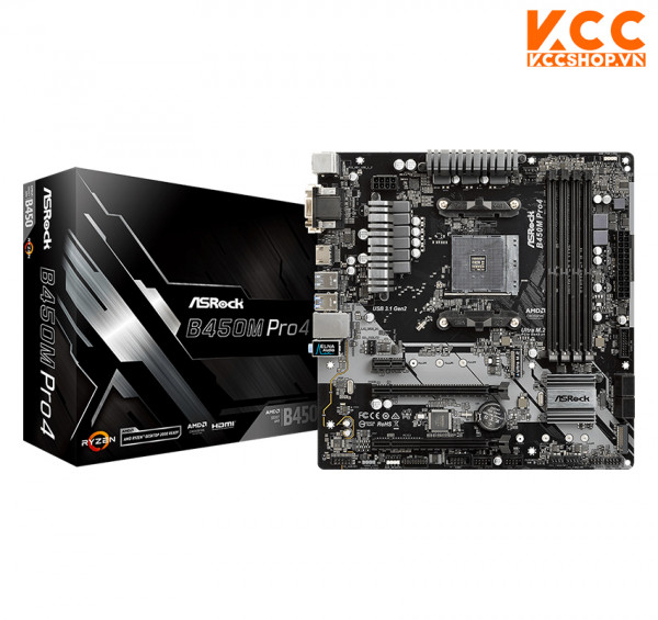Mainboard ASROCK B450M PRO 4