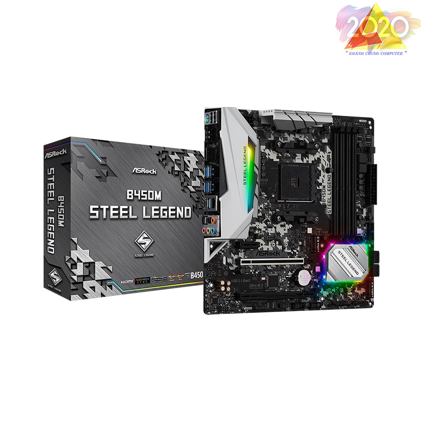 Main Asrock B450M Steel Legend