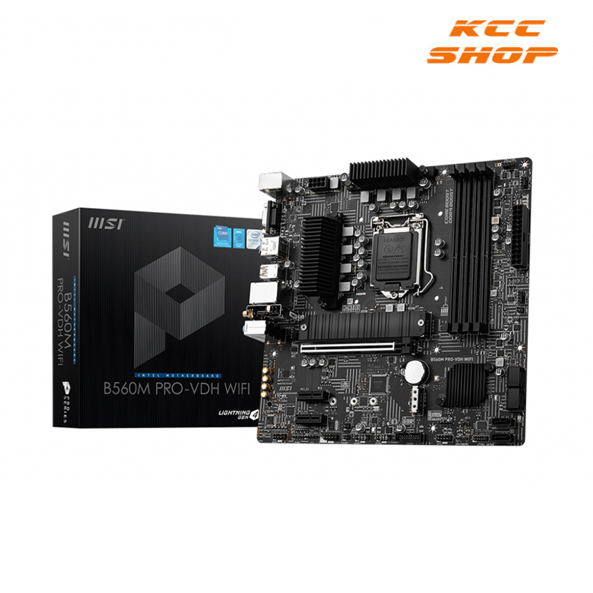 MSI B560M PRO-VDH WIFI (Intel B560, Socket 1200, m-ATX, 4 khe RAM DDR4)
