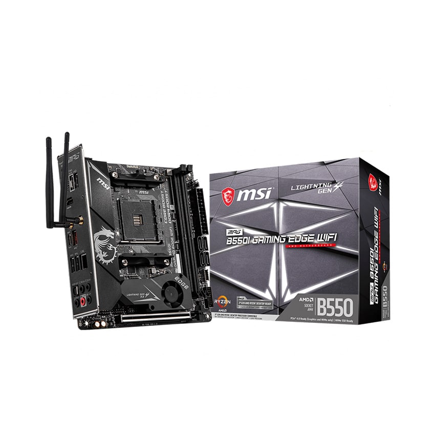 Mainboard MSI MPG B550I GAMING EDGE WIFI (AMD B550 Socket AM4 Mini-ATX 2 khe RAM DDR4)