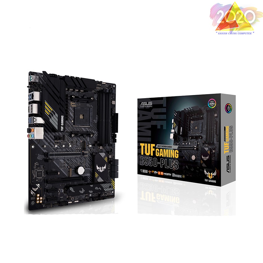 Mainboard ASUS TUF GAMING B550-PLUS (AMD B550, Socket AM4, ATX, 4 khe RAM DRR4)