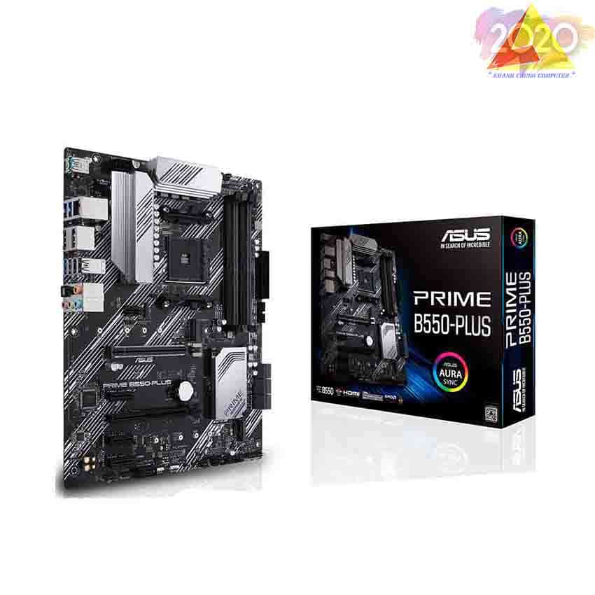Mainboard ASUS PRIME B550-PLUS (AMD B550, Socket AM4, ATX, 4 khe RAM DRR4)