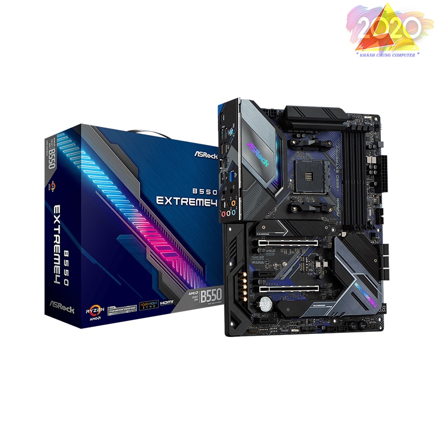 Mainboard ASROCK B550 EXTREME 4 (AMD B550, Socket AM4, ATX, 4 khe RAM DDR4)