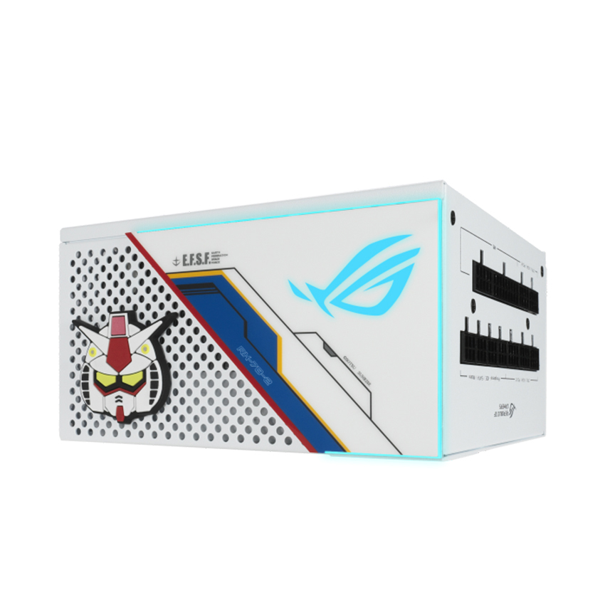 Nguồn ASUS ROG STRIX 850G - WHITE GUNDAM 850W Gold ( Màu Trắng/80 Plus Gold / Full Modular)