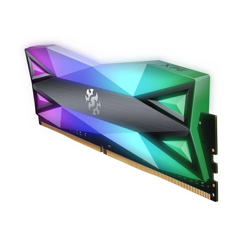 RAM DDR4 8GB ADATA XPG SPECTRIX D60 BUSS 3600 TẢN NHIỆT TUNGSTEN GREY RGB