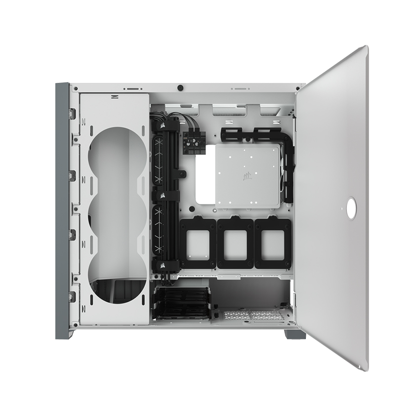 Vỏ máy tính Corsair 5000D TG White - CC-9011209-WW