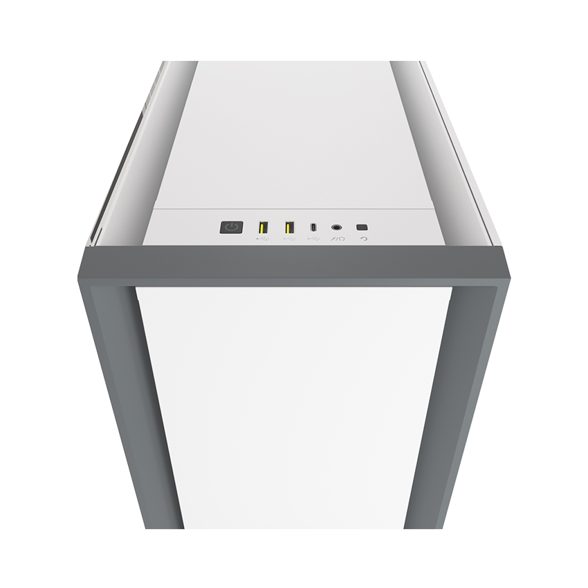 Vỏ máy tính Corsair 5000D TG White - CC-9011209-WW