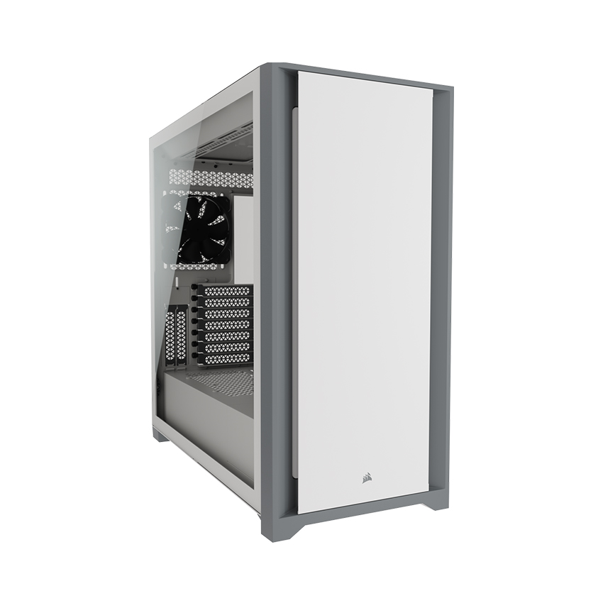 Vỏ máy tính Corsair 5000D TG White - CC-9011209-WW
