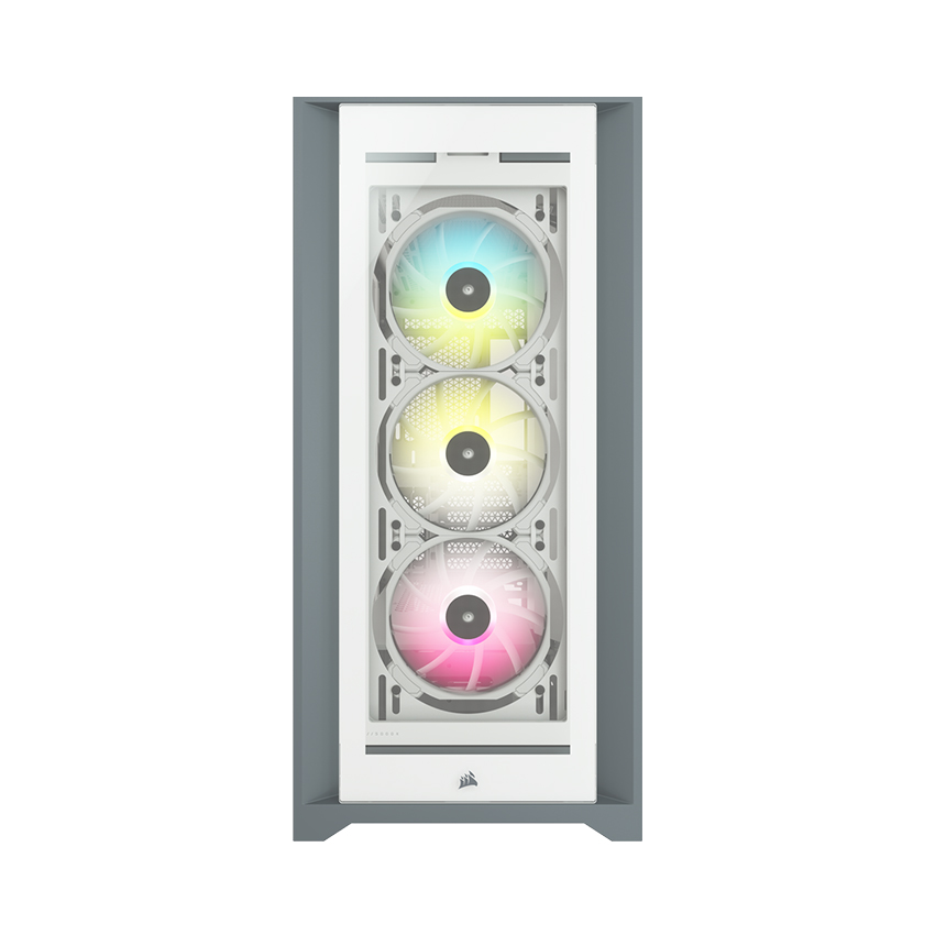 Vỏ máy tính Corsair iCUE 5000X RGB TG White - CC-9011213-WW