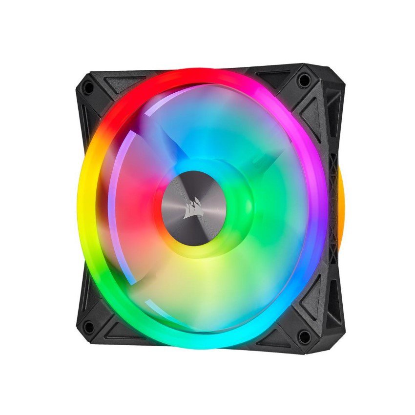 Bộ 2 quạt máy tính 140mm Corsair QL140 RGB LED kèm Node Core - CO-9050100-WW