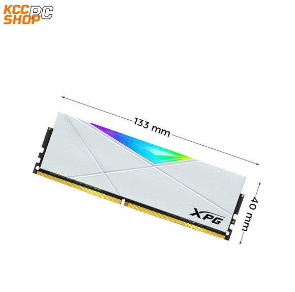 RAM ADATA XPG D50 DDR4 8GB 3200Mhz White RGB (AX4U32008G16A-SW50)