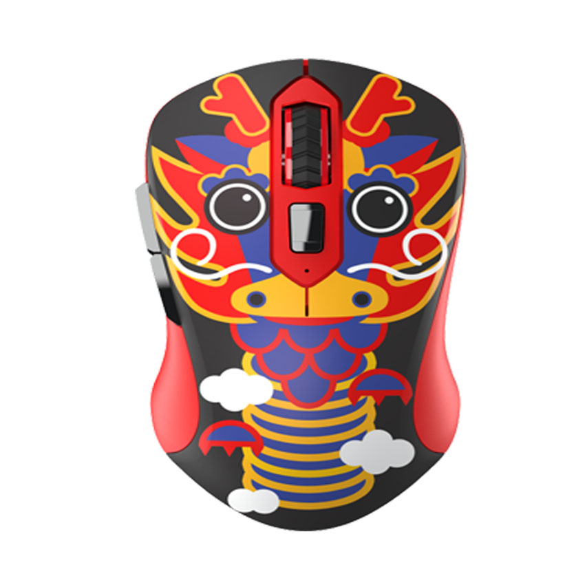 Chuột không dây DAREU LM115G Multi-Color Dragon