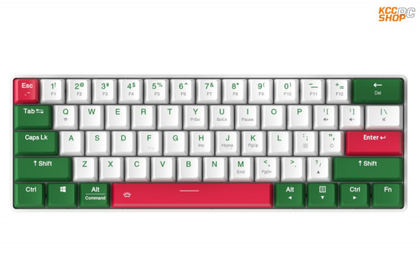 Bàn phím cơ không dây DAREU EK861 61KEY (PBT, Blue/ Brown/ Red D-KAILH switch)
