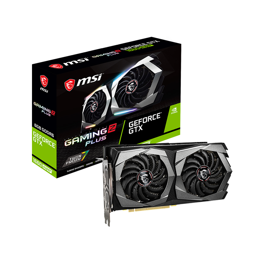 Card màn hình MSI GTX 1660 Super GAMING Z PLUS (6GB GDDR6, 192-bit, HDMI+DP, 1x8-pin)