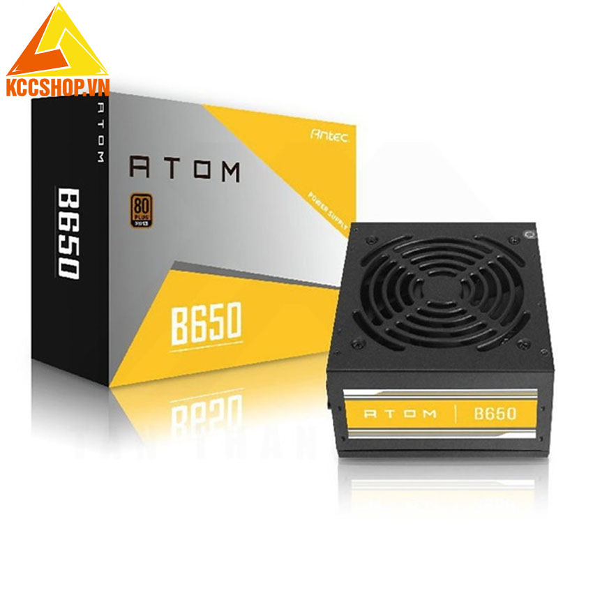 Nguồn máy tính Antec ATOM B650 - 650W 80 PLUS BRONZE