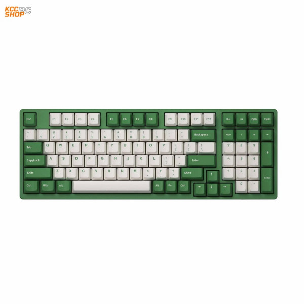 Bàn phím cơ AKKO 3098 DS Matcha Red Bean (Gateron cap switch)