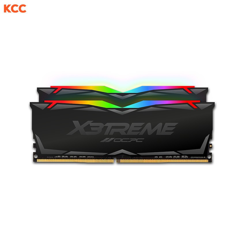 RAM DDR4 X3treme Aura RGB 3200 C16 16GB (8Gx2) Red MMX3A2K16GD432C16RE OCPC