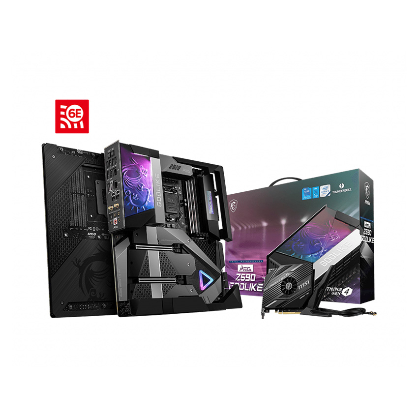 Mainboard MSI MEG Z590 GODLIKE (Intel Z590, Socket 1200, ATX, 4 khe Ram DDR4)