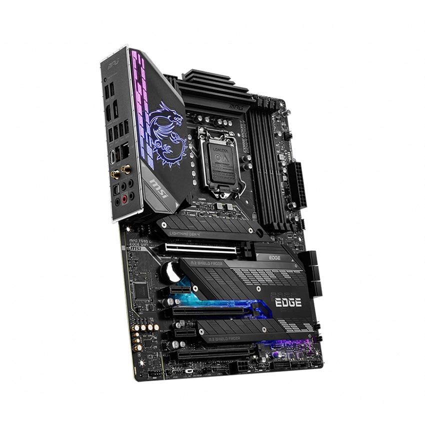Mainboard MSI Z590 GAMING EDGE WIFI (Intel Z590, Socket 1200, ATX, 4 khe Ram DDR4)
