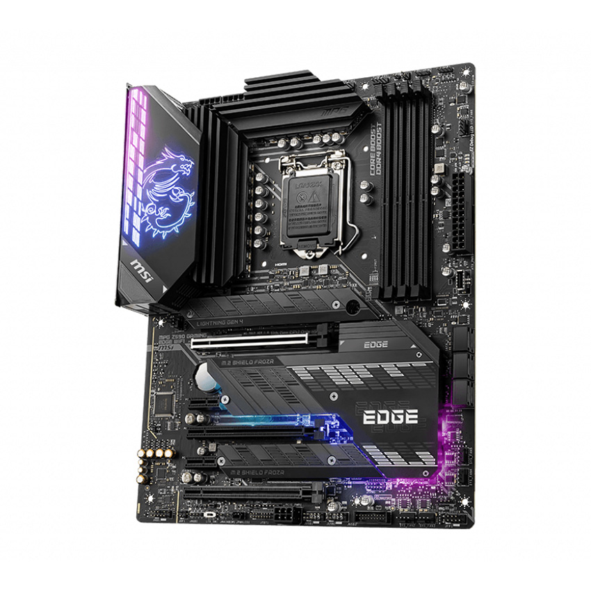 Mainboard MSI Z590 GAMING EDGE WIFI (Intel Z590, Socket 1200, ATX, 4 khe Ram DDR4)