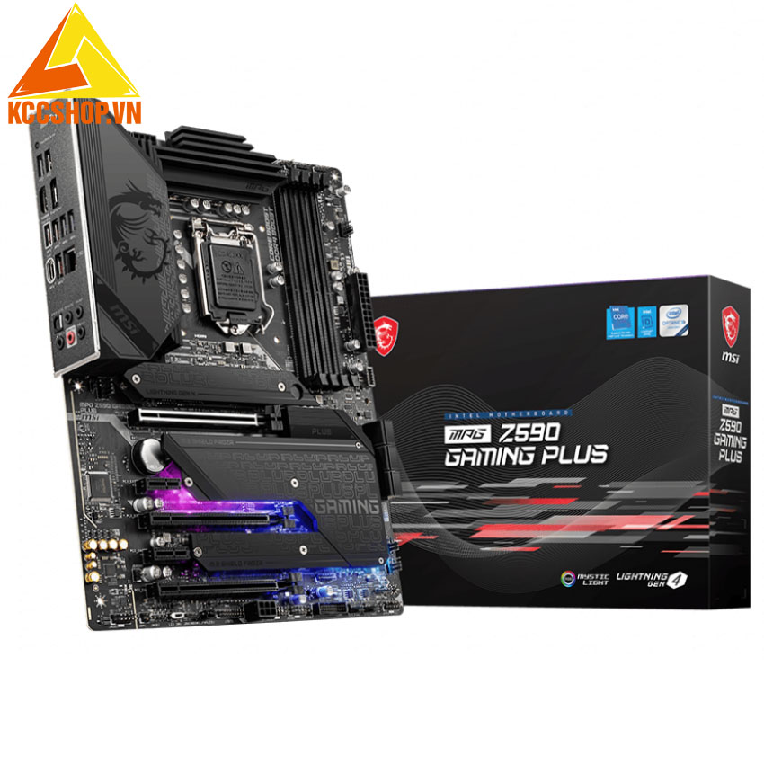 Mainboard MSI MPG Z590 GAMING PLUS(Intel Z590, Socket 1200, ATX, 4 khe Ram DDR4)