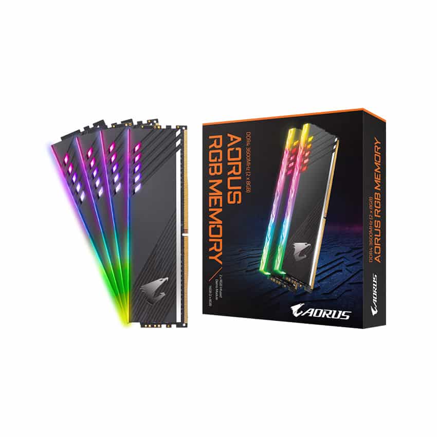 Ram Desktop Gigabyte AORUS RGB 16GB (2x8GB) (With Demo Kit) DDR4 3200Mhz (GP_ARS16G32D)