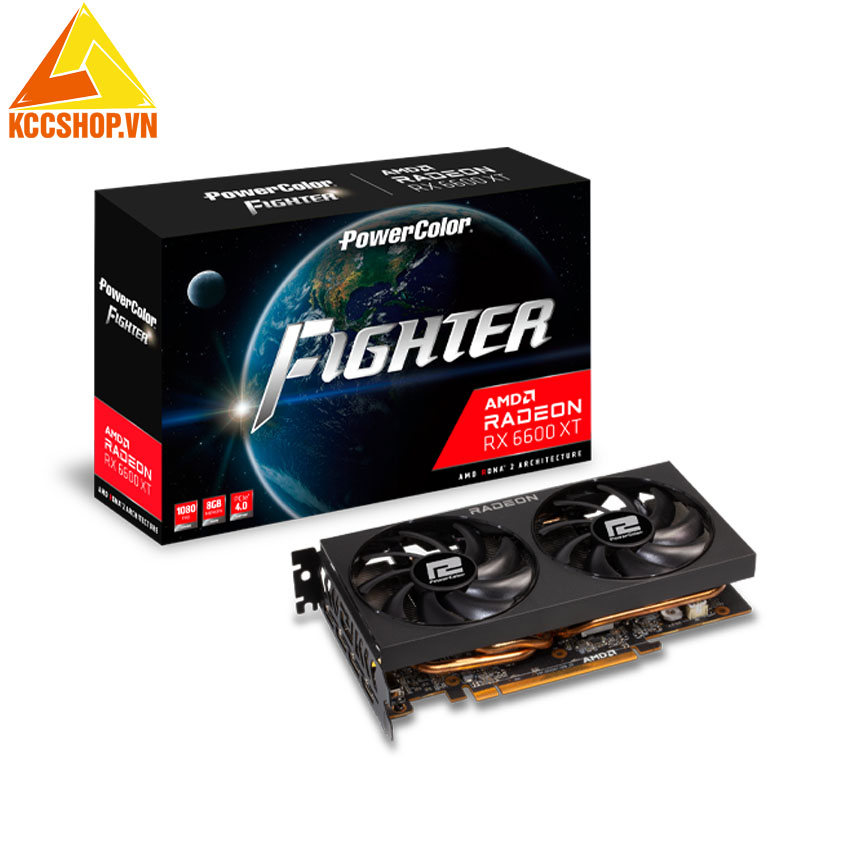 VGA Powercolor  AXRX 6600XT 8GBD6-3DH (8GB GDDR6, 128-bit, HDMI+DP, 1x8-pin)