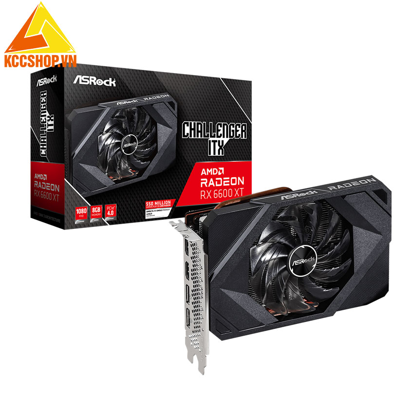 VGA ASROCK Radeon RX 6600 XT Challenger ITX 8GB (RX6600XT CLI 8G)