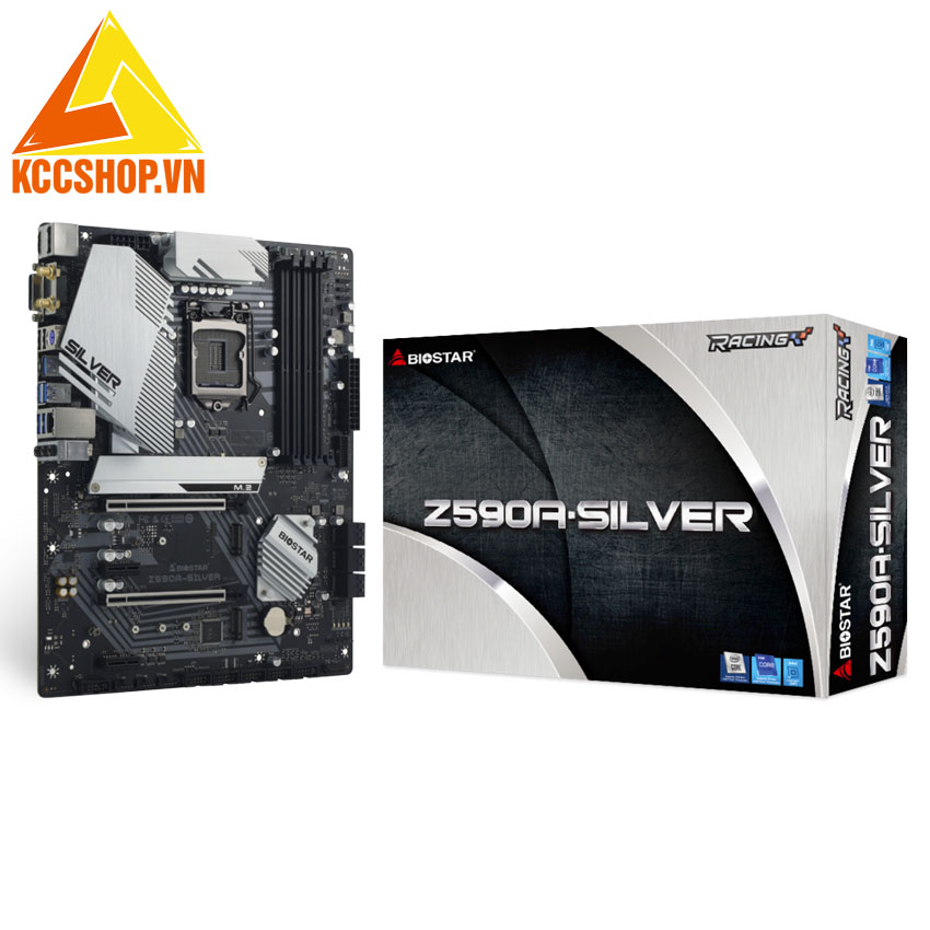Mainboard Z590A-SILVER  (Intel Z590, Socket 1200, ATX, 4 khe RAM DDR4, WiFi 6)