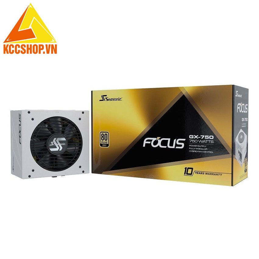 Nguồn máy tính Seasonic FOCUS GOLD GX-750SSR White (SSR-750FX) - 80 PLUS Gold