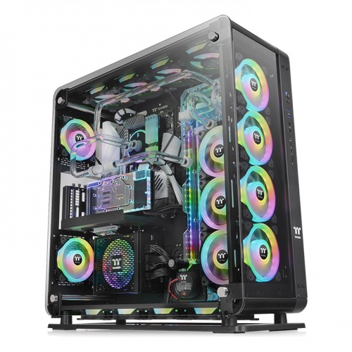 Vỏ Case Thermaltake Core P8 Tempered Glass Black  ( CA-1Q2-00M1WN-00 )