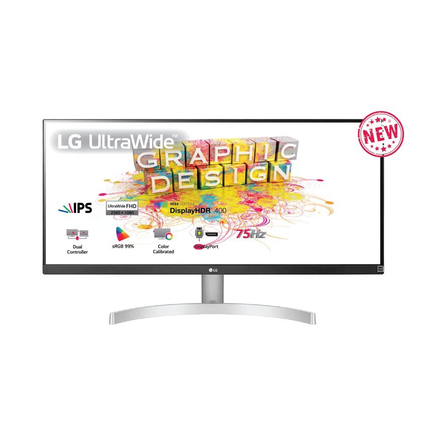 Màn hình máy tính IPS LG29” 29WN600-W (29 inch/WFHD/IPS/75Hz/5ms/250 nits/HDMI+DP)
