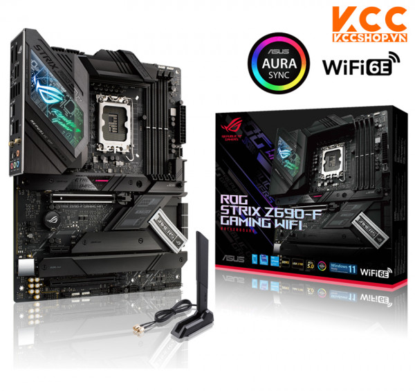 Mainboard ASUS ROG STRIX Z690-F GAMING WIFI (Intel Z690, Socket 1700, ATX, 4 khe RAM DDR5)
