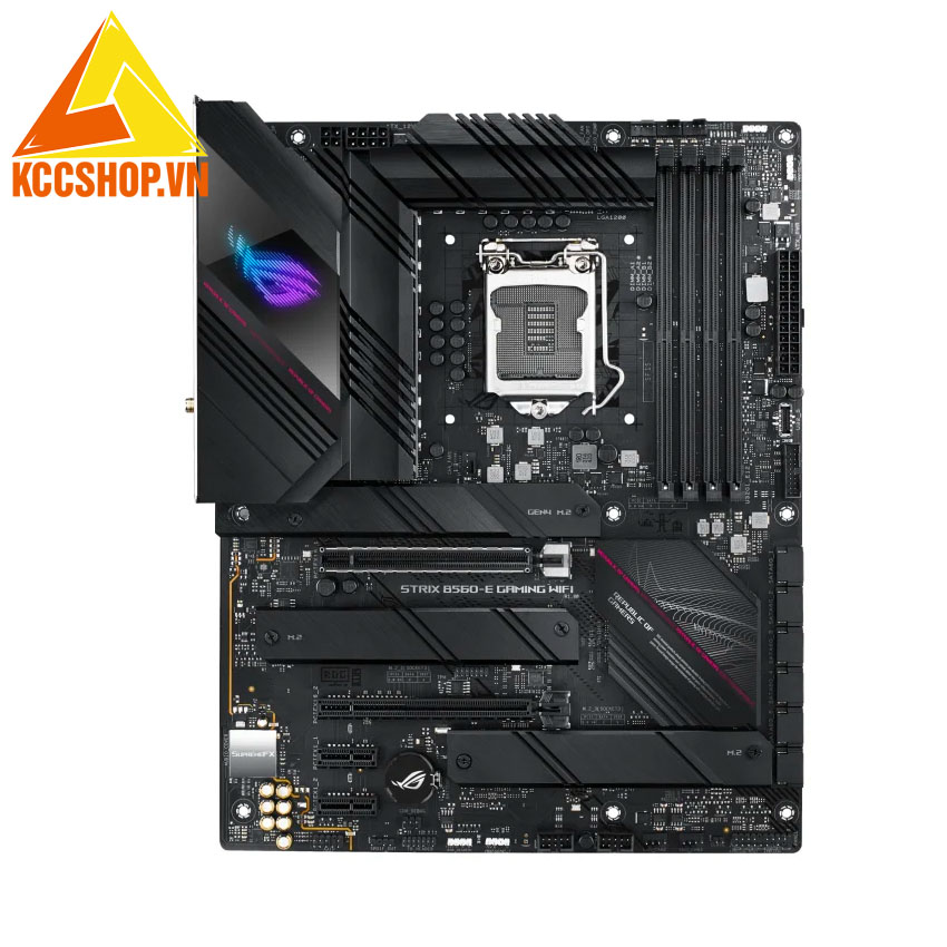 Mainboard ROG STRIX B560-E GAMING WIFI (Intel B560, Socket 1200, ATX, 4 khe RAM DDR4)
