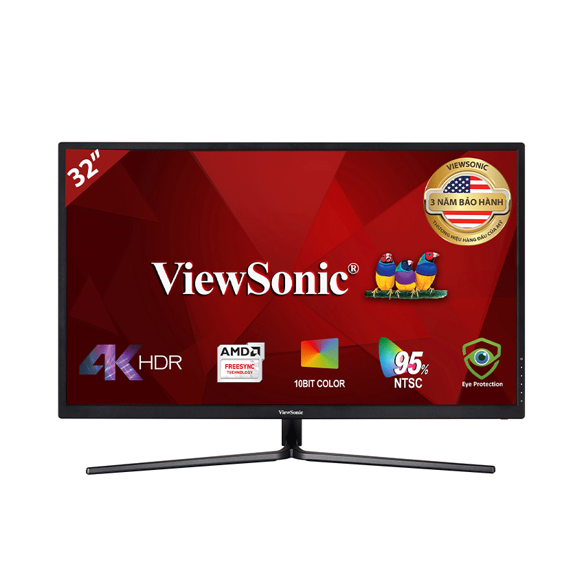 Màn hình Viewsonic VX3211-4K-MHD ( 32 inch, 4K, VA, AMD FreeSync™, 60Hz, 3ms, HDR10 )