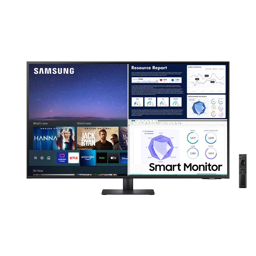 Màn hình Samsung LS43BM702UEXXV (43inch/UHD/VA/60Hz/8ms/300nits/HDMI/Remote)