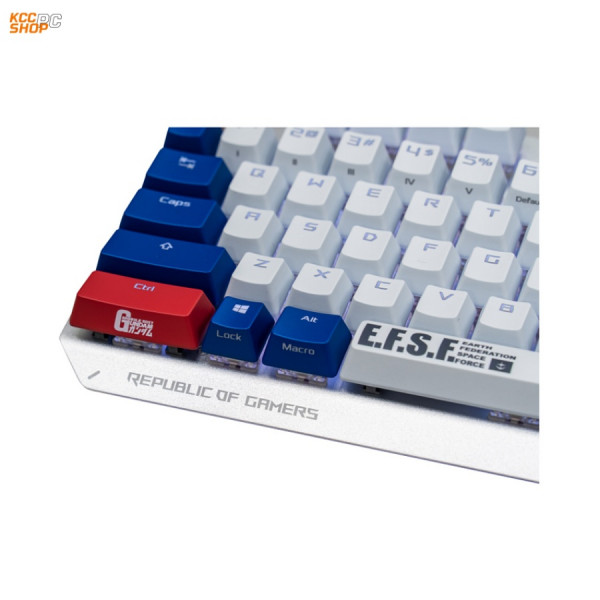 Bàn phím Asus ROG Strix Scope TKL Gundam (USB/RGB/Red sw)